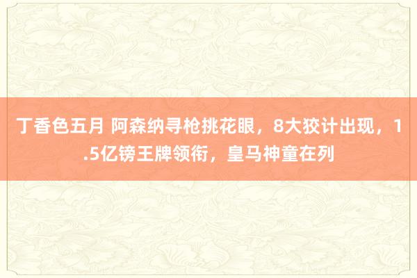 丁香色五月 阿森纳寻枪挑花眼，8大狡计出现，1.5亿镑王牌领衔，皇马神童在列