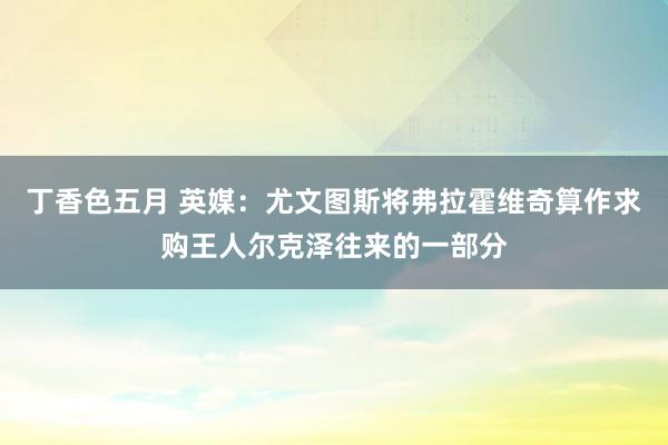 丁香色五月 英媒：尤文图斯将弗拉霍维奇算作求购王人尔克泽往来的一部分